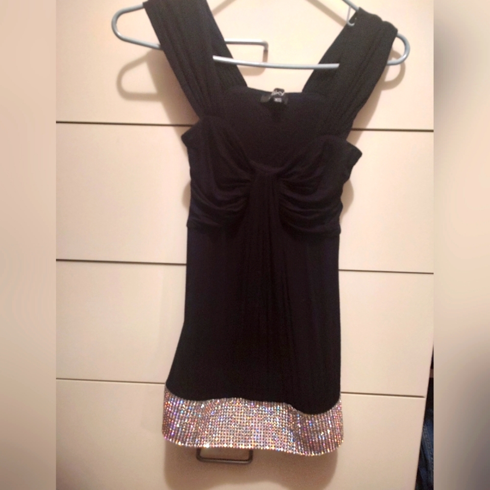 Sky Brand rhinestone top